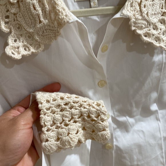 Crocheted Button Down | by Stella Pardo Paris
Size S - Picture 4 of 7